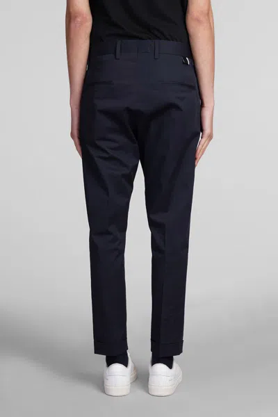 Shop Low Brand Cooper T1.7 Pants In Blue