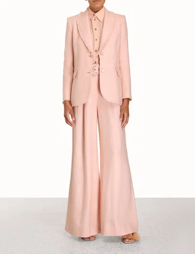 Zimmermann Women's Wonderland Jacket In Blush In Gold