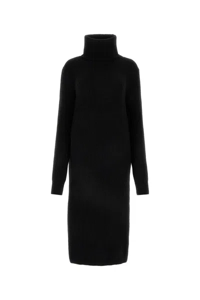 Shop Saint Laurent Dress In Noir