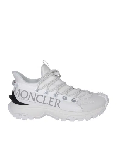 Moncler Lace-up High-top Sneakers Trailgrip Lite 2 In White