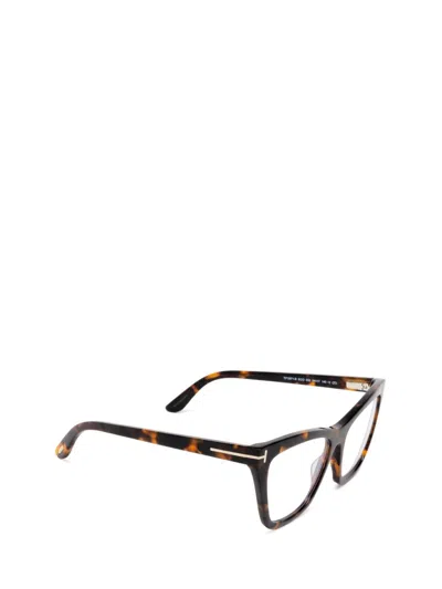 Shop Tom Ford Eyewear Sunglasses In Dark Havana