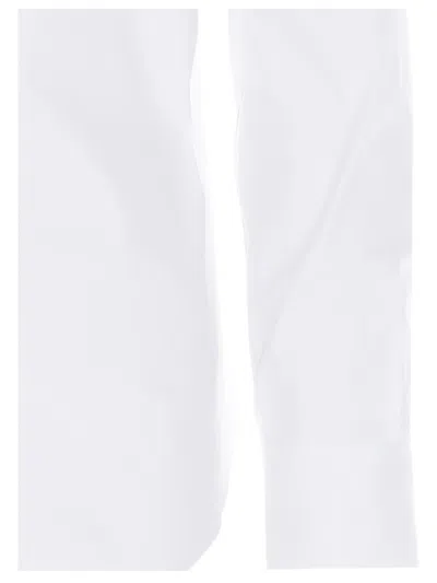 Shop Barba Basic Cotton Shirt In White