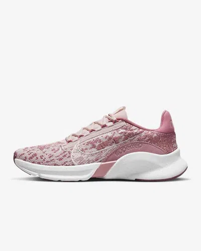 Nike Superrep Go 3 Flyknit Next Sneakers In Pink In Pink