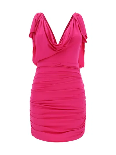 Shop Attico The  Top In Fuchsia