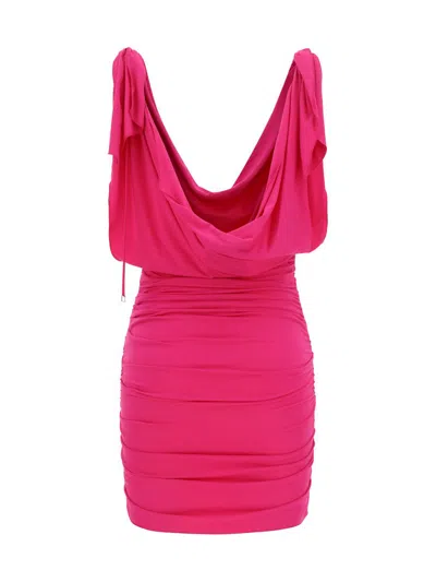 Shop Attico The  Top In Fuchsia