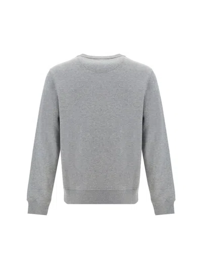 Shop Valentino Garavani Sweatshirts In Grigio Melange