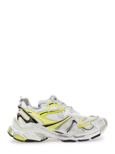 Shop Balenciaga Runner 2 In White