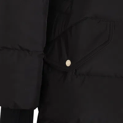 Moorer Black Wool Down Jacket In Black