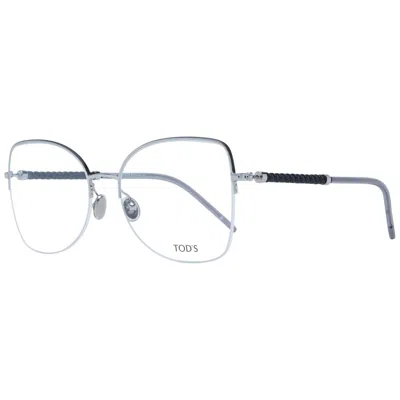 Tod's Ladies' Spectacle Frame Tods To5264 56001 Gbby2 In Silver