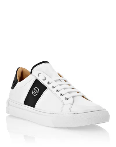 Philipp Plein Panel Sneakers Low-top Rubber Sole In Multi