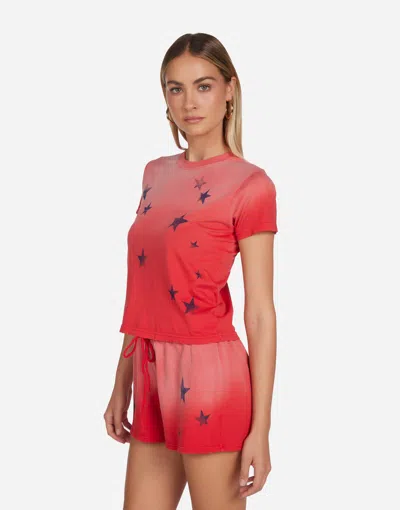 Lauren Moshi Ursula Vintage Stars In Brick Ombre