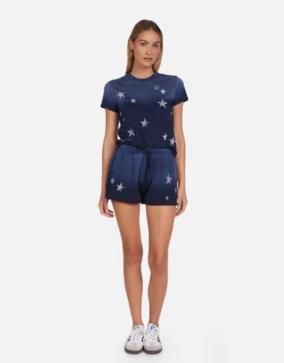 Lauren Moshi Zoa Vintage Stars In Navy Ombre