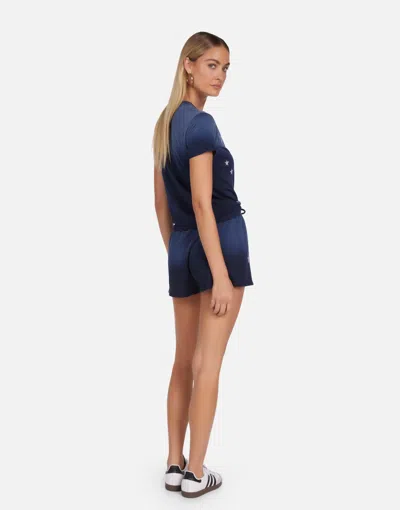 Lauren Moshi Zoa Vintage Stars In Navy Ombre