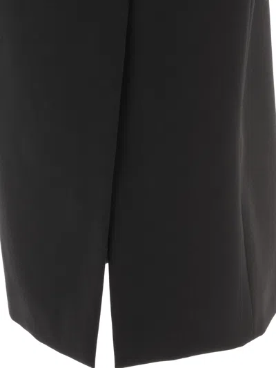 Givenchy Mini Skirt In Wool With 4g Liquid Detail