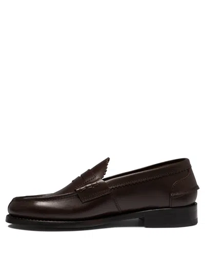 Saxone Of Scotland Arran Loafers & Slippers Brown