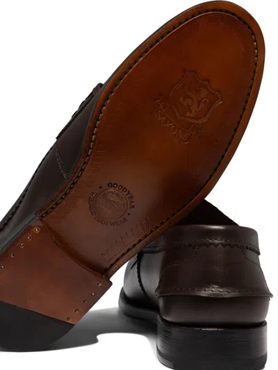 Saxone Of Scotland Arran Loafers & Slippers Brown