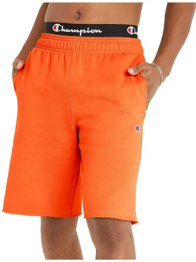Shop Champion Mens Fitness Workout Sweatpants In Orange