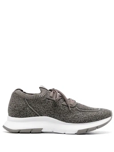 Gianvito Rossi Glover Sneakers In Grey