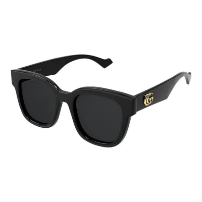 Gucci Gg0998s 001 Wayfarer Sunglasses In Black