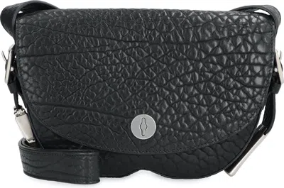 Burberry Leather Crossbody Bag Strap Adjustable In Black
