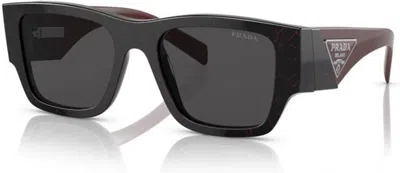 Prada Man Sunglasses Pr 10zs In Black