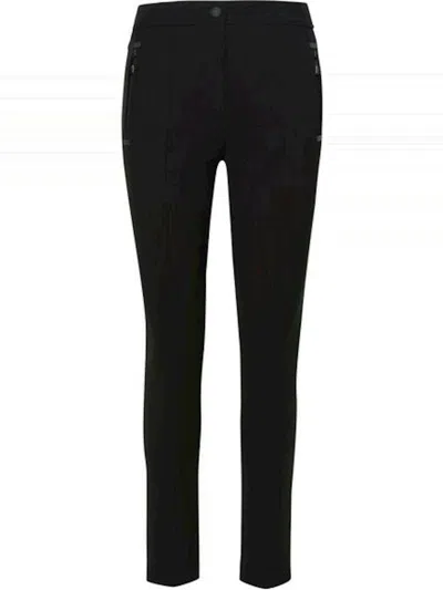 Moncler Grenoble Twill Trousers In Black