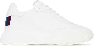 Stella Mccartney Loop Logo-embossed Vegetarian Leather Sneakers In White