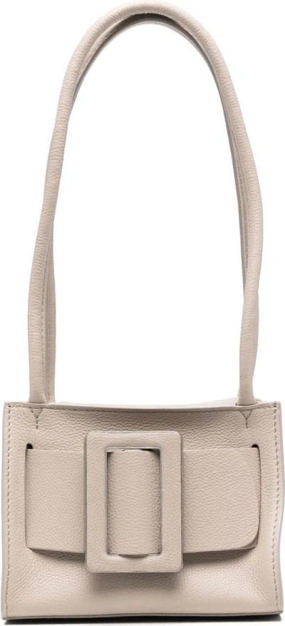 Shop Boyy Women's Bobby 18 Soft Leather Handbag In Grey