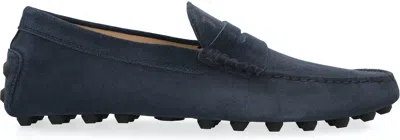 Tod's Men's Gommino Driving Loafers In Blue