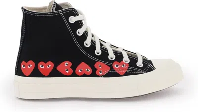 Comme Des Garçons Men's X Converse Chuck 70 High Top Sneakers In Black