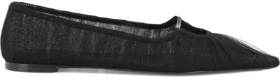 Nensi Dojaka Pointed-toe Ballet Flats Ballerinas In Black