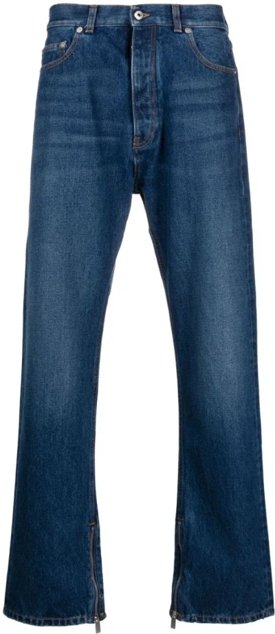 Off-white Men's Skate Jeans In Blue