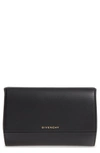 Givenchy Pandora Box Micro Leather Shoulder Bag In Black