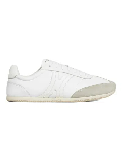 Shop Celine Women's Low Lace-up Sneaker In White