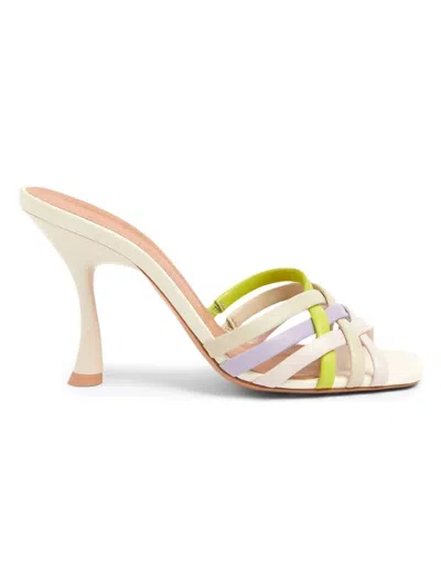 Malone Souliers West 90mm Leather Sandals In Multicolour