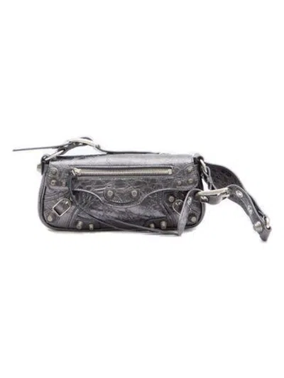 Balenciaga Gray Xs Sling Shoulder Bag For Women In Grey