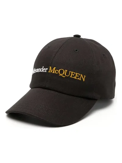 Alexander Mcqueen Men Hats In Black