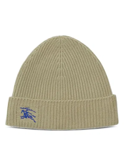 Burberry Ekd Beanie Hat In Beige