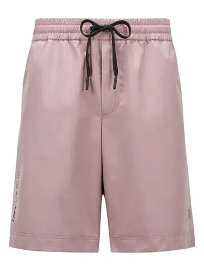 Moncler Grenoble Shorts In Pastelpink