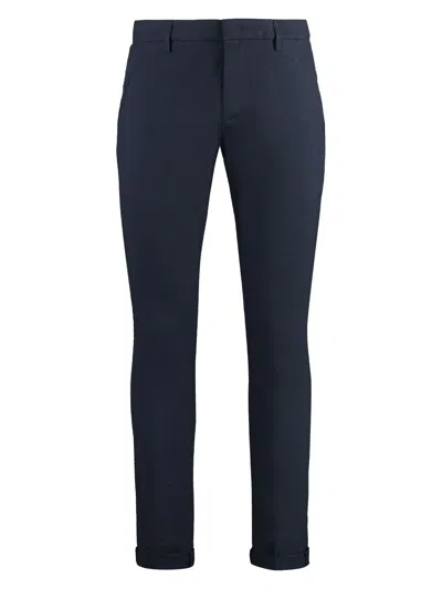 Dondup Casual Trousers With Waist Belt Loop In Blue