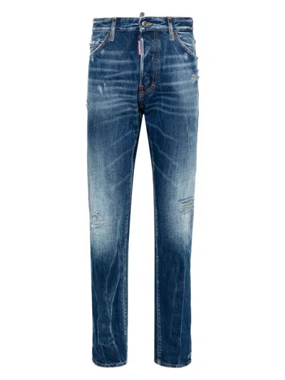 Dsquared2 Cool Guy Skinny Jeans In Blue Navy