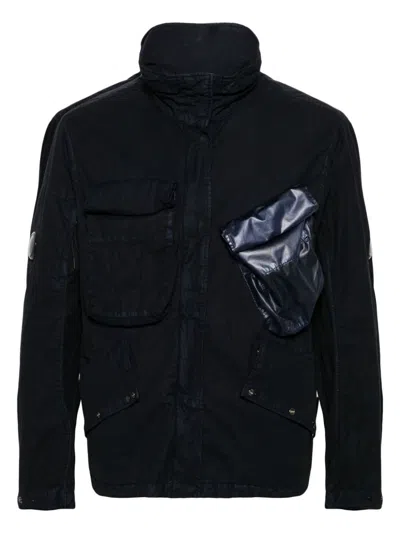 C.p. Company C.p.company High-neck Jacket In Blue