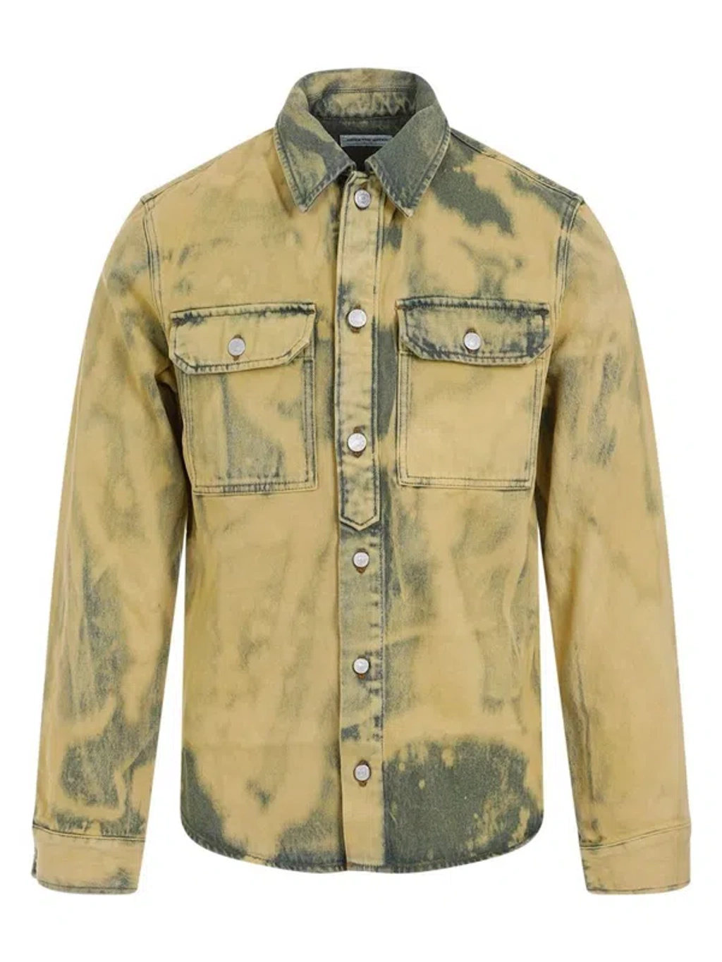 ドリス ヴァン ノッテン Dries Van Noten Cotton Curtis Shirt Dries Van Noten Cotton Curtis Mini Shirt For Men In Yellow