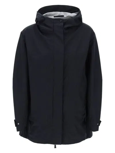 Herno Lightweight Gore-tex Jacket In Black
