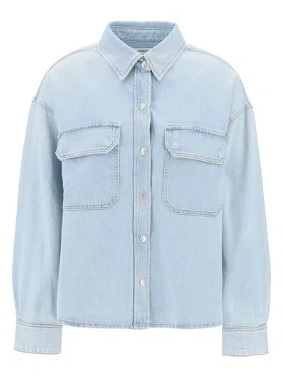 Agolde S Denim Shirt In Blue
