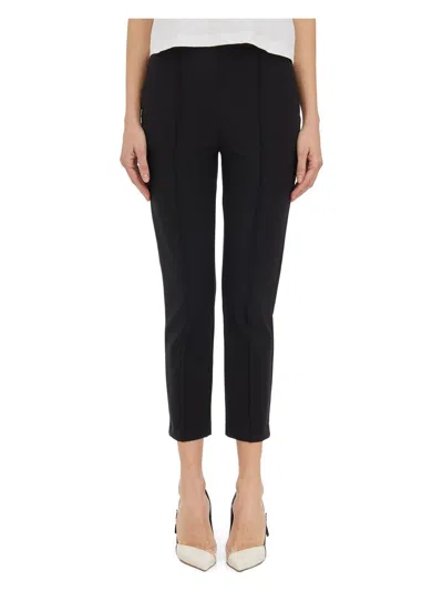 Elisabetta Franchi Pantalone Dritto Con Morsetto In Black