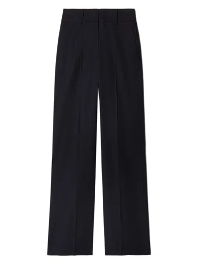 Off-white Off White Formal Over Wool Trousers In Black