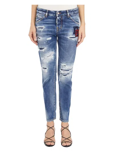 Dsquared2 Denim Cool Girl Jeans In Blue