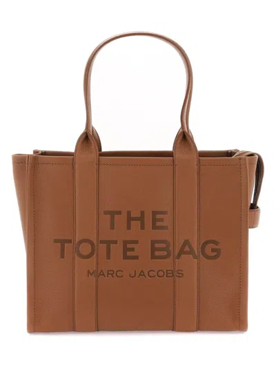 Marc Jacobs The Large Tote Bag In Grained Leather In 212