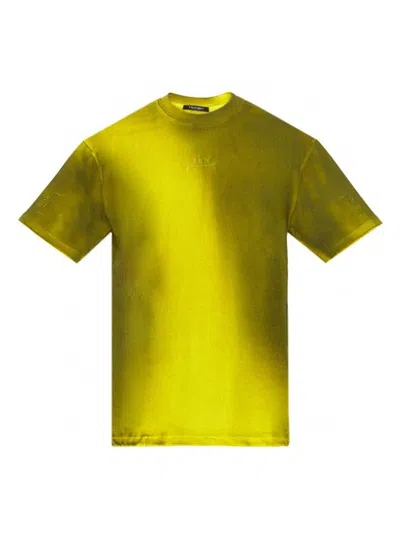 A-cold-wall* Gradient T-shirt In Yellow